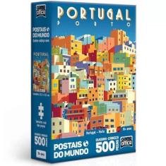 Imagem de Quebra Cabeca Postais Do Mundo Portugal Nano 500 Pecas Toyster