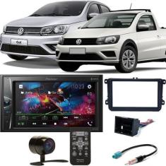 Imagem de Kit Multimidia Gol G7 / Saveiro G7 Pioneer DMH-G228BT + Moldura 2 din 