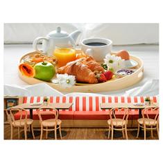 Imagem de Papel De Parede Café Da Manhã Saudável 3D Al176