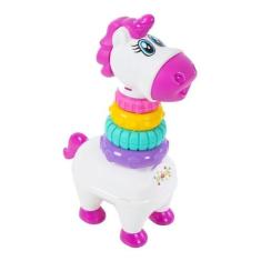 Imagem de Brinquedo Baby Pony Didático Empilhável Som Baby Maral 4131