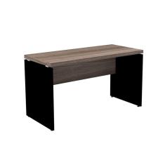 Imagem de Mesa para Escritório Diretor 120x60cm PE40 Pandin Móveis  Walnut/Preto