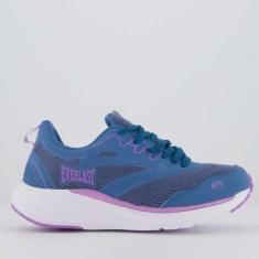 Imagem de Tênis Everlast Evo Feminino Azul e Lilás-Feminino