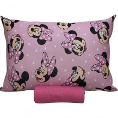 Imagem de Jogo De Lençol 2 E 3 Peças Portallar Disney Big Minnie-rosa Cravo Casal