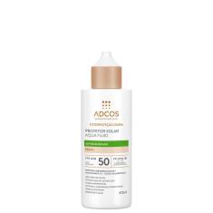 Imagem de Adcos Aqua Fluid FPS50 Peach - Protetor Solar Facial com Cor 40ml