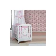 Imagem de Papel de Parede Kids Corações com Asas