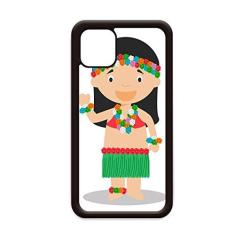 Imagem de Linda garota desenho havaiano para Apple iPhone 11 Pro Max capa para celular Apple