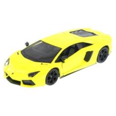 Imagem de Miniatura Lamborghini Aventador Lp 700-4 Amarelo Maisto 1/24