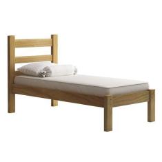 Imagem de Cama Solteiro Rubi 100% Em Madeira Maciça Quarto Elegante Criança Adul