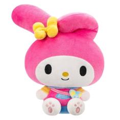 Imagem de Brinquedo de pelúcia Hello Kitty My Melody Series 1 com capuz de 20 cm