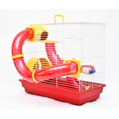 Imagem de Gaiola Transporte para Hamster e Pequenos Roedores Completa 
