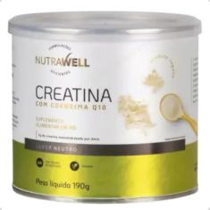 Imagem de Creatina Com Coenzima Q10 Coq10 190G Nutrawell Neutro