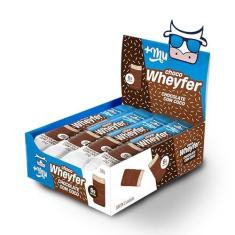 Imagem de +Mu Chocowheyfer Proteico Sabor Chocolate com Coco - Display com 12 unidades - 300g