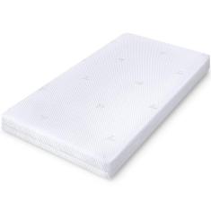 Imagem de Colch o Ber o Para Bebe Com Capa Protetor Imperme vel Em Malh