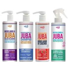 Kit Widi Care Juba Shampoo+ Encaracolando+ Bruma+ Geleia
