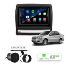 Imagem de Multimídia MP10 CarPlay e Android Auto Siena 2005 até 2012 - First Opt