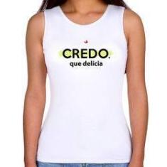 Imagem de Regata Feminina Credo, Que Delícia - Foca Na Moda