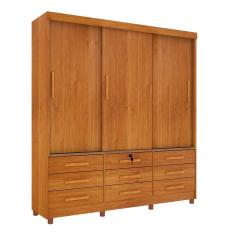 Imagem de Guarda-Roupa Casal Chicago ii 3 pt 9 gv Cinamomo