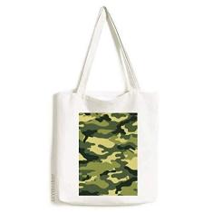 Imagem de Camuflagem Line Art Grain Ilustration Pattern Tote Canvas Bag Shopping Satchel Casual Bolsa