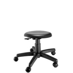 Imagem de Mocho Slim Preto Para Clínicas - Cadeira Brasil