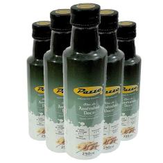 Imagem de Kit 5 Óleo De Amêndoa Doce Extra Virgem Pazze 250Ml