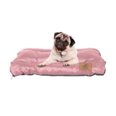 Imagem de Cama De Cachorro Colchonete Basic Mabuu Pet Rosa Tamanho 2
