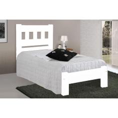 Imagem de Cama Solteirão (Solteiro Extra) Madri de Madeira Maciça Angelim Pedra/Tauari