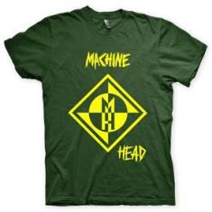 Imagem de Camiseta Machine Head Musgo e  em Silk 100% Algodão