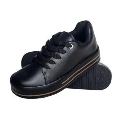 Imagem de Tênis Feminino Casual Beira Rio - 41941316 PRETO