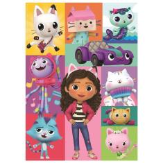 Imagem de Quebra Cabeça Puzzle Gigante a Casa Mágica da Gabby - Grow