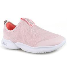 Imagem de Tenis Fila Funny, Infantil, Rosa Claro/Prata/Salmão, 30