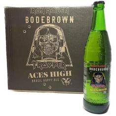 Imagem de Cerveja Aces High Hoppy Ale 600Ml Iron Maiden Cítrica - Aces High - Tr