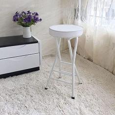 Imagem de Banqueta De Degrau Dobrável, Banqueta De Barra Dobrável, Banqueta Redonda Acolchoada Dobrável Portátil, Banqueta Dobrável Para Adultos, Para Bar, Casa, Dormitório, Sala De Recreação Ou Sala De Jog