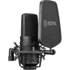 Imagem de Microfone cardioide condensador Boya BY-M800 para estúdio