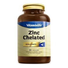 Imagem de Zinco Quelato Zinc Chelated Vitaminlife - 90 Caps