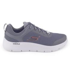 Imagem de Tênis Skechers Masculino Go Walk Flex 216495Br/Bkw Cadarço