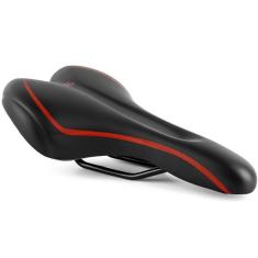 Imagem de Selim Banco Selle Royal Rvs Premium Preto Vermelho