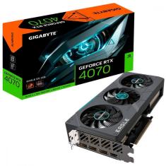 Imagem de Placa de Vídeo Gigabyte GeForce RTX 4070 Eagle OC 12GB GDDR6X 192 bits - GV-N4070EAGLE OC-12GD