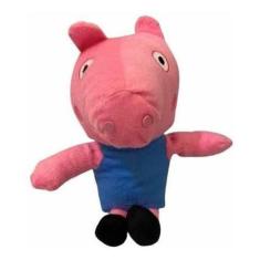 Imagem de Peppa Pig De Vestido Azul Pelucia C/35Cm Pelucia