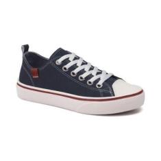 Imagem de Tênis Infantil Klin Freestyle Marinho Branco Básico 256.047-Masculino