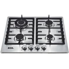 Imagem de Cooktop EOS ECG04 4 Bocas Acabamento Inox Acendimento Automático