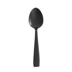 Imagem de CJ 6 COLHERES AÇO INOX P/CAFÉ PISA PRETO