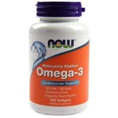 Imagem de Omega 3 1000 mg 100 Softgel Now Foods