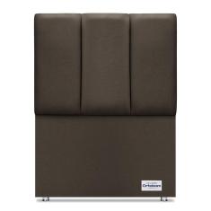 Imagem de Cabeceira South Linho Marrom Solteiro (11X90x125) - Ortobom