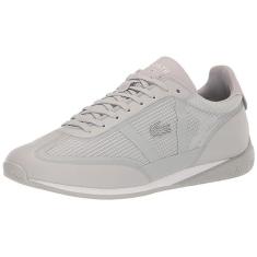 Imagem de Lacoste Tênis masculino 46cma0012, Preto/branco, 8