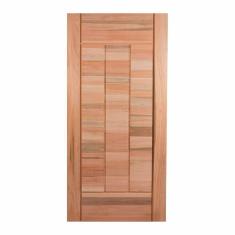 Imagem de Folha de Porta Maciça 210x120cm Eucalipto Pm97 Cruzeiro Portas Marroml Nude