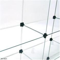 Imagem de Balcão de Atendimento Modulado em Vidro - 7,50 x 1,00 x 0,30