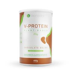 Imagem de Proteína V-Protein Plant Based Chocolate Belga 450G Bioroots