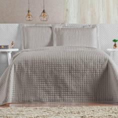 Imagem de Cobre Leito Queen Plata Percal 200 Fios 3 Peças Bege