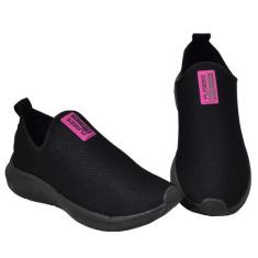 Imagem de Tênis Meia Calce Fácil Feminino Academia Caminhada Treino - Fugees, Pr