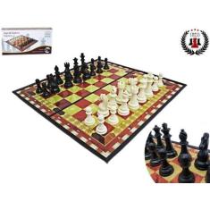 Imagem de Jogo De Xadrez Dobrável Magnético Imã Peças Tabuleiro - Uny Home